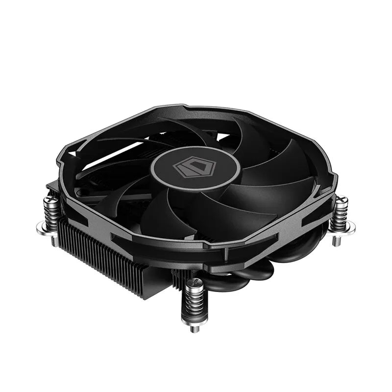 ID-COOLING IS-30I Ultra-Thin CPU Cooler Heat Sink Temperature Controlled Silent 4 Heat Pipe 3600RPM Low Profile Radiator