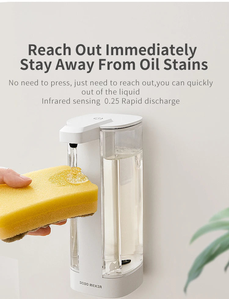 Automatic Dishwashing Machine Sensor Intelligent Hand Washing Machine Kitchen Hand Sanitizer Soap Dispenser