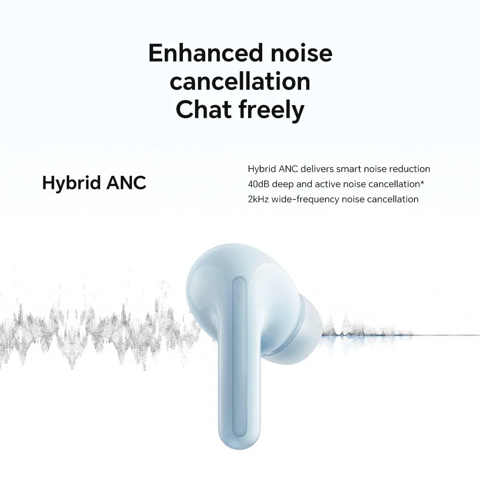 Original Xiaomi Redmi Buds 6 Lite Edition Wireless Bluetooth Earbuds In ear Call Noise Cancellation Long Battery Life