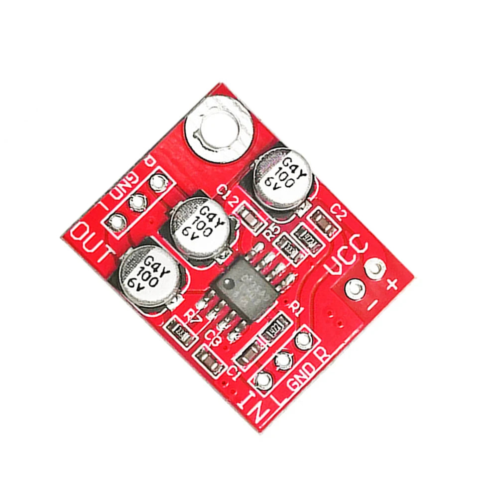 LM4881 Headphone Amplifier Board for Power Amplifier Pre-amplifier Module Mini Audio Preamplifier Amplifiers 2.7-5.5V 25*20mm