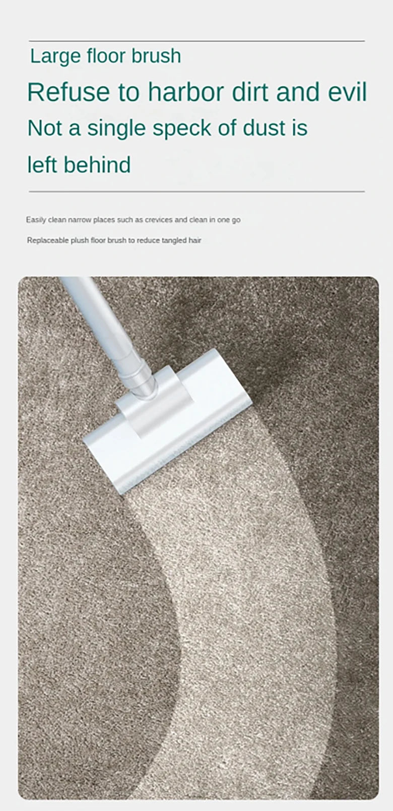 Multifunction Home-appliance 6500Pa Cleaning Machine Powerful Wireless Car Vacuum Cleaner Metal Strainer Portable Handheld