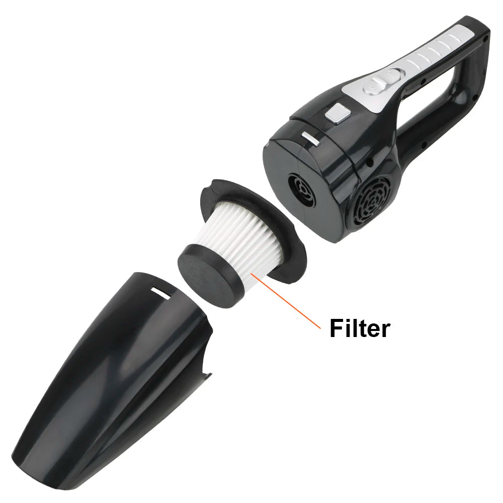 Car Vacuum Cleaner Portable Wet And Dry dual-use Vacuum Cleaner Powerful Handheld Mini Vaccum Cleaners High Suction 12V 120W