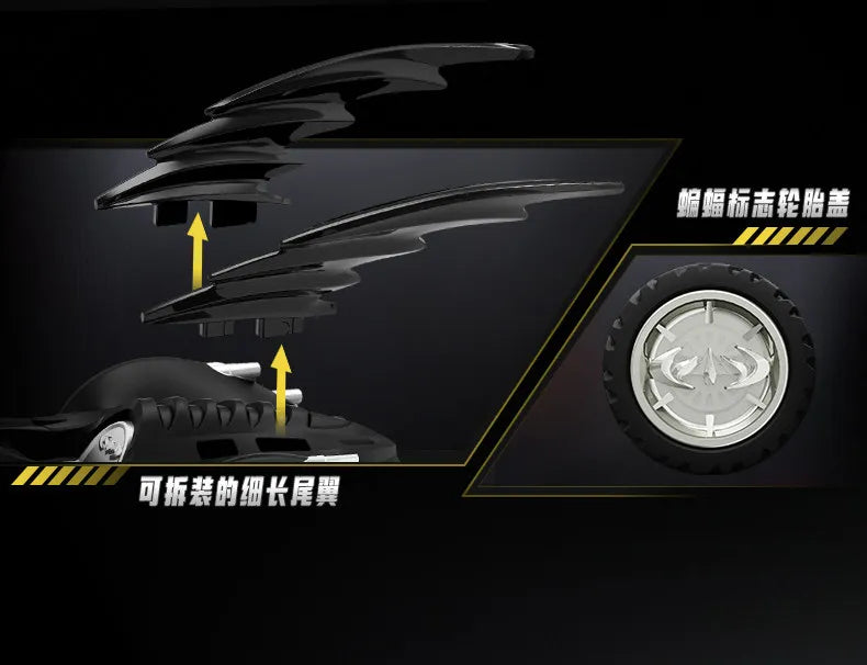 Blokees DC Marvel Hero Batman Star Edition Series  Blind Box Toy E01/E02 6PCS Batman Motorcycle Toy Collectible Perfect Gift