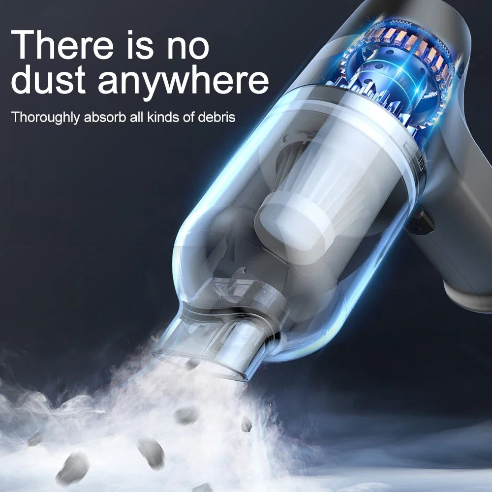 Car Vacuum Cleaner 4 in1Wireless Vacuum Cleaner Duster Handheld Vacuum Pump For Home Portable Cordless StrongSuction Car Cleaner