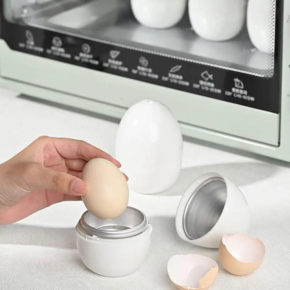1/4 eggs Microwave Egg Steamer Boiler Cooker Easy Quick 5 Minutes Hard Or Soft Boiled Egg Boiler Kitchen Cooking Tools