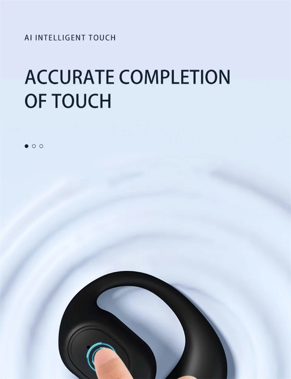 Premium Wireless Bluetooth Bone Conduction Headphones with Microphone – Handsfree, Noise Canceling, Driving & Sports Earphones