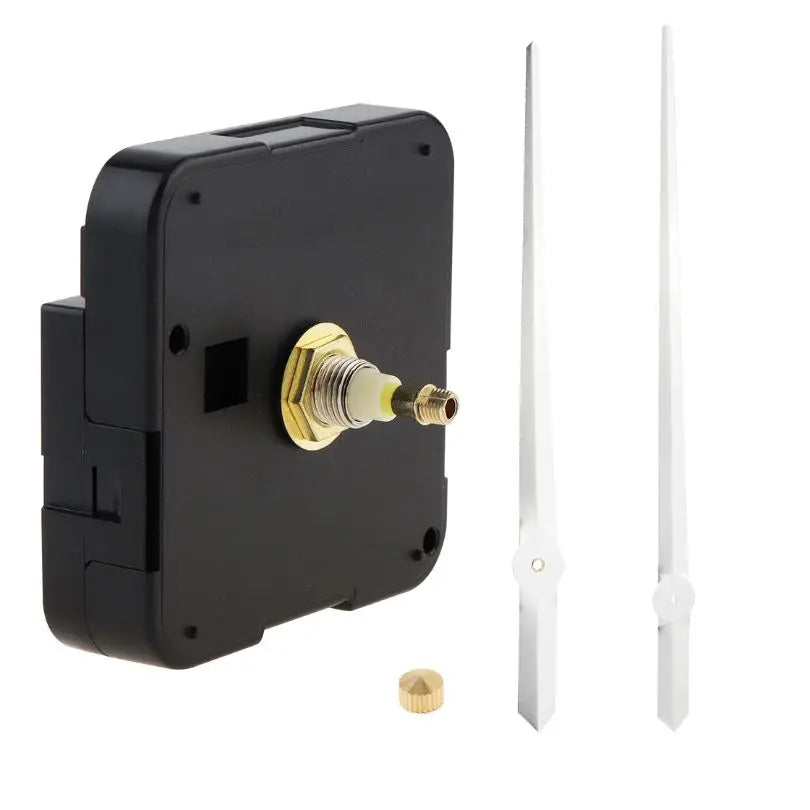 Quartz Battery Operated Silent Wall Clock Movement Mechanisms for DIY / Repair, Clock Parts Replacement