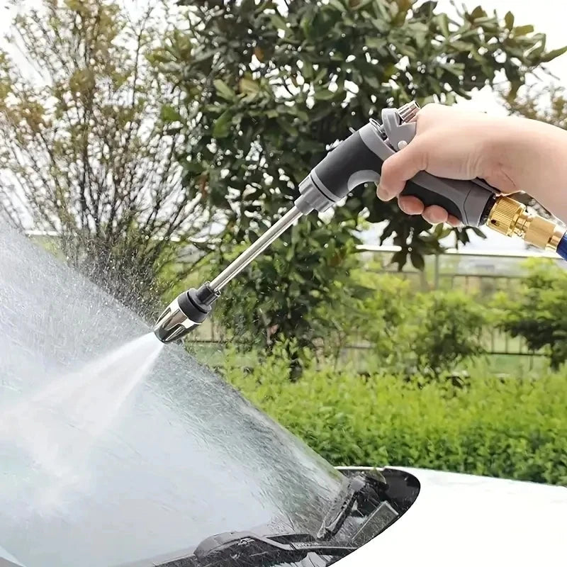 High Pressure Spray Water Gun Washing Garden Watering Hose Nozzle Sprinkler Car Cleaning Wash Tool Kits Auto Washer Guns