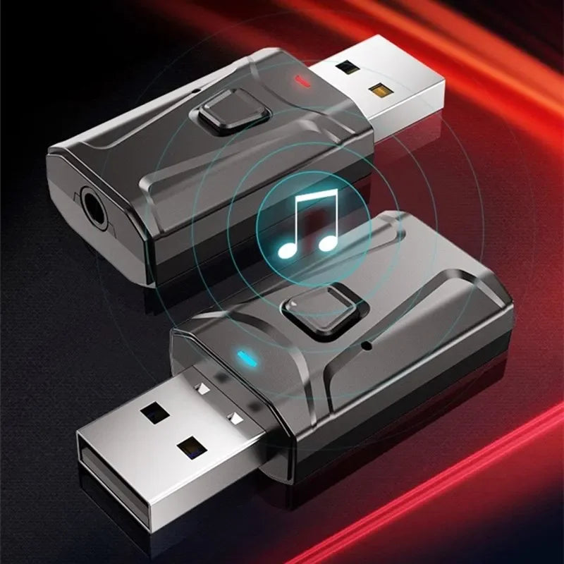 Sport Headphones HD Noise Cancelling Earphone Wireless Headset with Bluetooth USB TV Adaptor HiFi Deep Bass Sound for TV