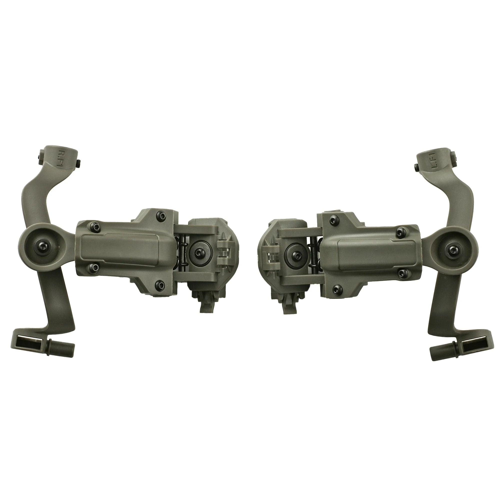 ARM NEXT F10 Tactical Headset Hunting Shooting Noise Cancelling Headphones with Brackets Fit for Wendy M-LOK ARC Helmet