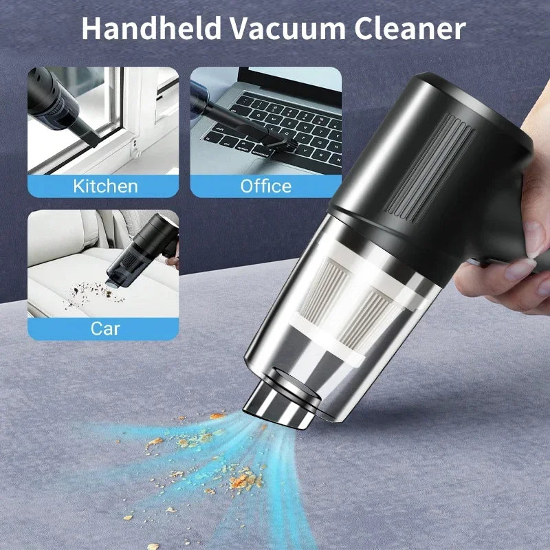 Wireless Car Vacuum Cleaner 960000Pa Multifunctional Portable Strong Power Suction Blowing Integrated Cleaning Appliance