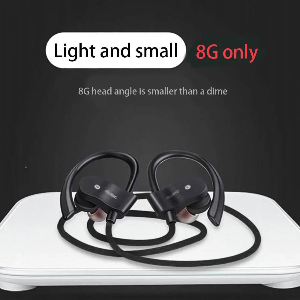 Bluetooth Headphone Wireless Earphones Waterproof Music Bluetooth Sport Earphone Stereo bass Headset with Mic for All Smartphone