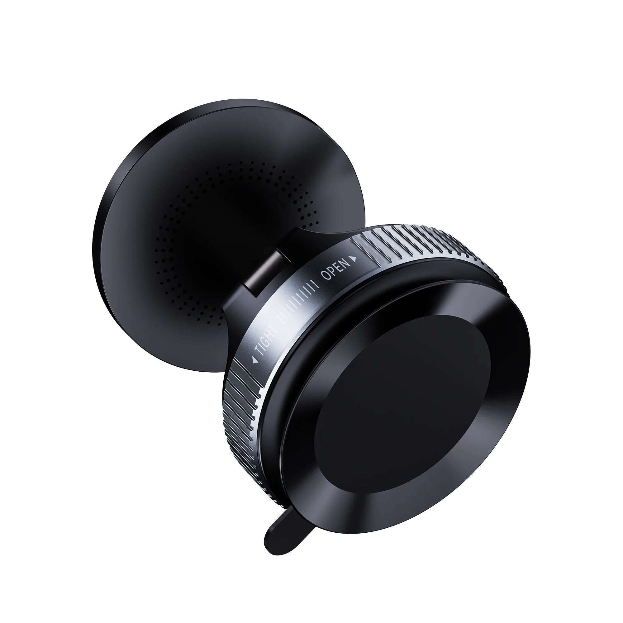 15W Magnetic Wireless Car Charger Mount 360° Rotatable, Zinc Alloy & Vacuum Suction Phone Holder for Car Mount Charger