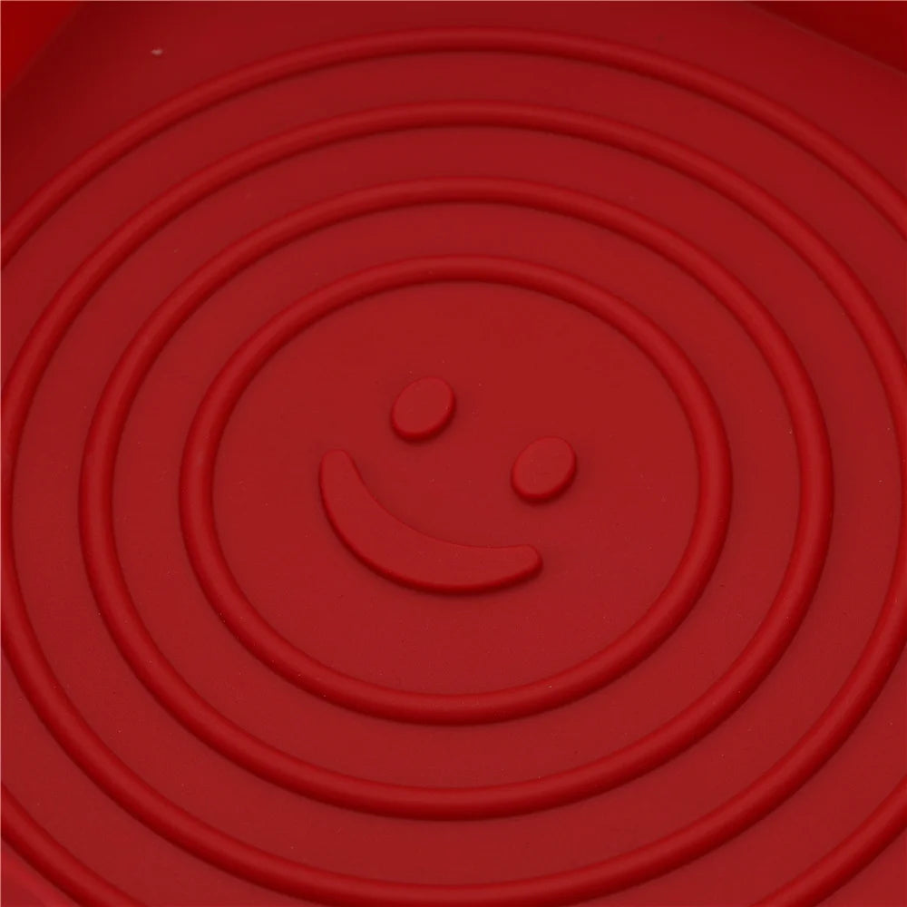 22cm Air Fryers Oven Baking Tray Fried Chicken Basket Mat AirFryer Silicone Pot Square Replacemen Grill Pan Accessories Tool