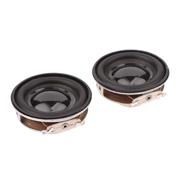 2Pcs 1.5Inch 40MM Mini Portable Speakers 4ohm 3W Full Frequency Stereo Sound Home Theater Loudspeaker Small Hifi Speaker