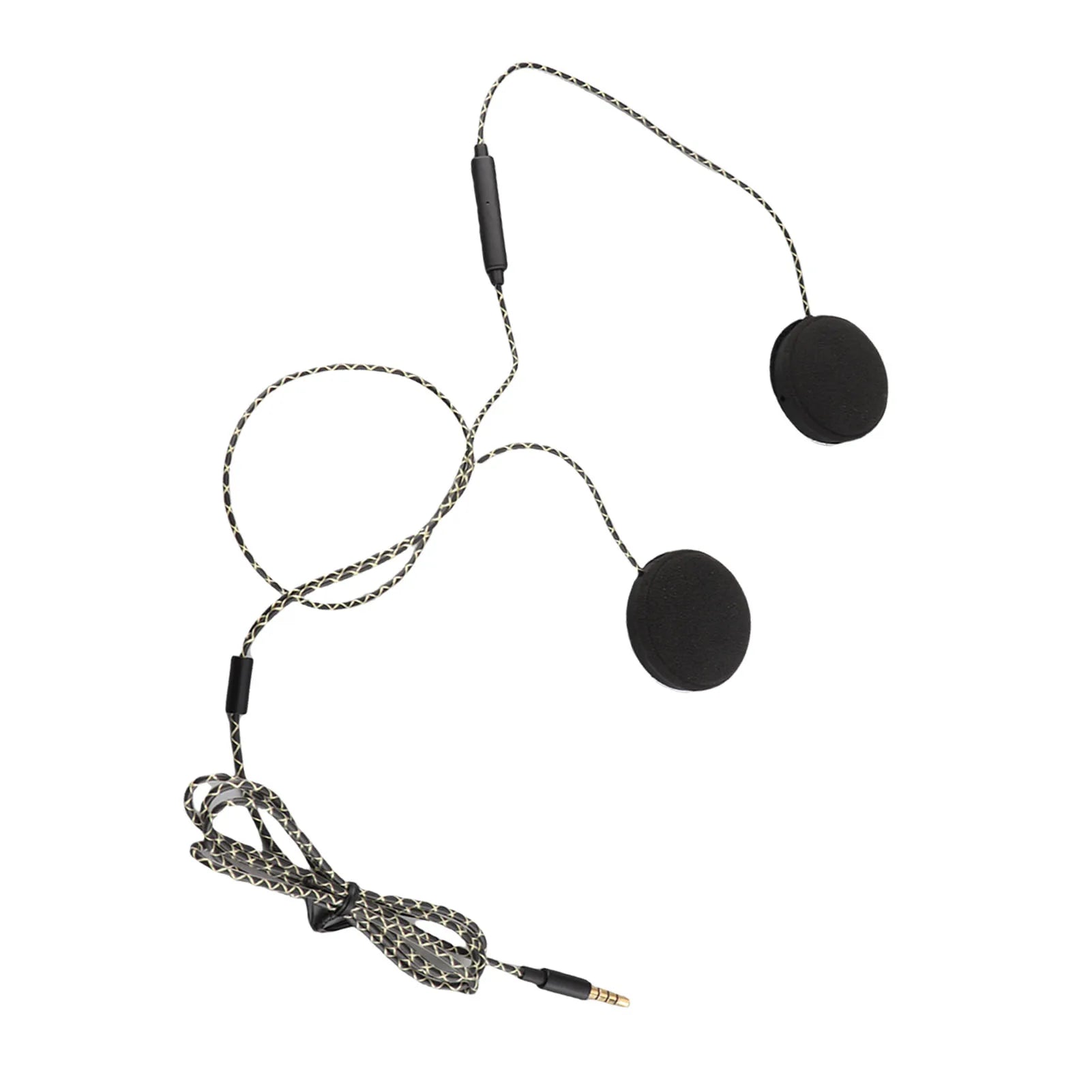 1Pcs Motorcycle Helmet Headset Headphone Speakers for Ios Android MP3 computer and other 3.5 interface audio equipment
