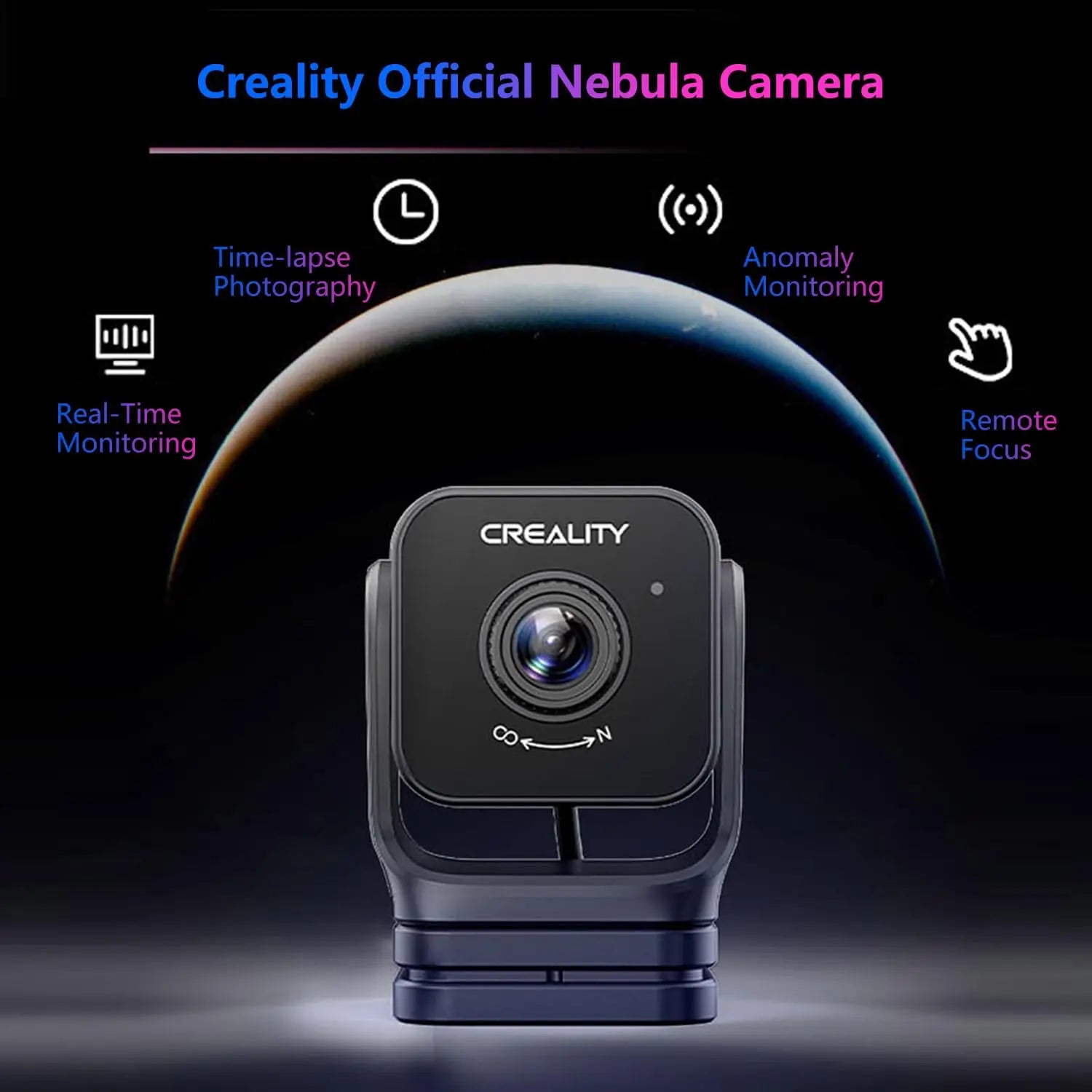 Creality Nebula Camera Upgrade 24Hour Real-time Monitoring Time-lapse Filming Night Vision Function for Ender 3V3/PLUS/KE/CR10SE