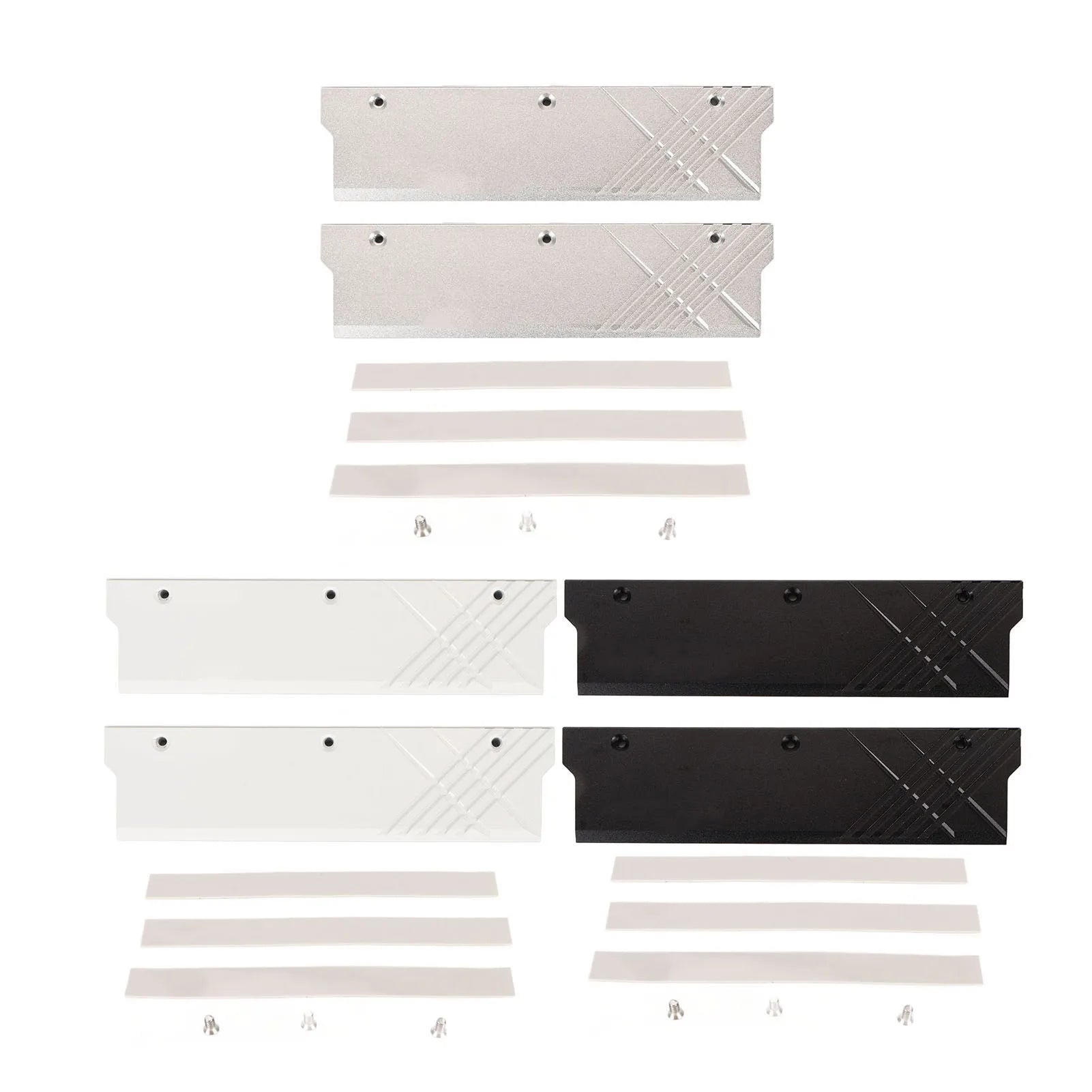 Computer Water Cooling Heatsink Aluminium Alloy Memory Cooling Heatsink DDR5 Memory Cooler
