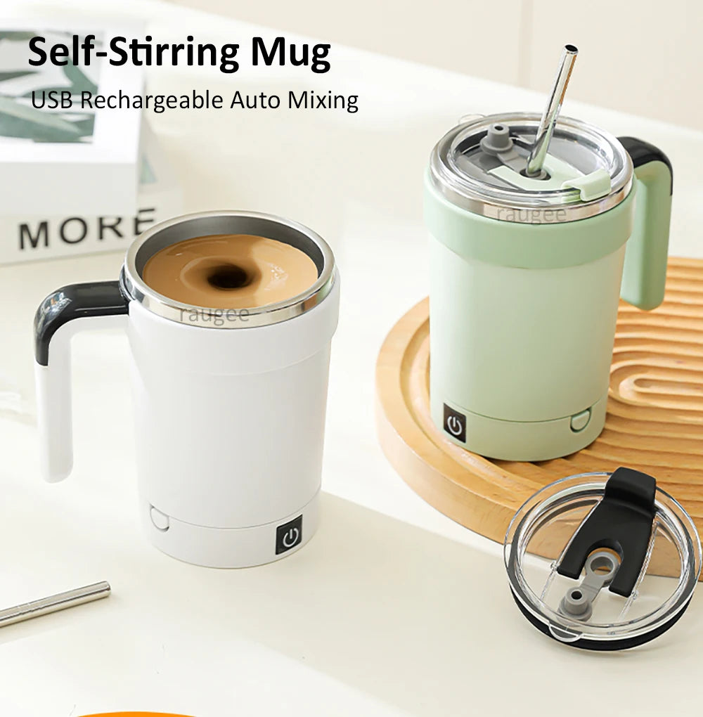 Portable Blender Electric Mixing Cup Automatic Self Stirring Mug Coffee Milk Protein Powder Mixer Machine Electric Shaker Bottle