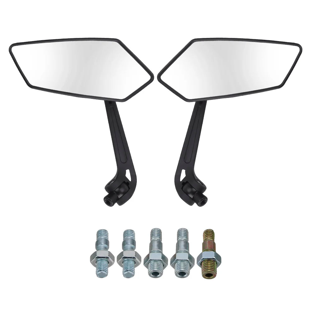 Motorcycle Handlebar Mirror Rearview Motorcycle Bar End Mirror For Cafe Racer Scooter Motocross Mirror 8/10mm