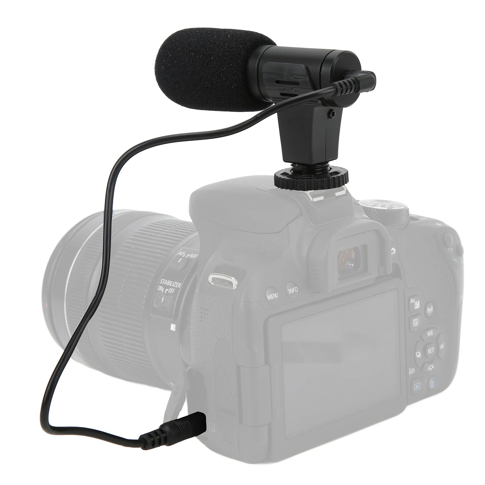 3.5mm Mini Microphone MIC 06 Microphone Mobile Phone Mini Microphone 3.5mm for Live Conference Video Vlog Video Record Mini Mic