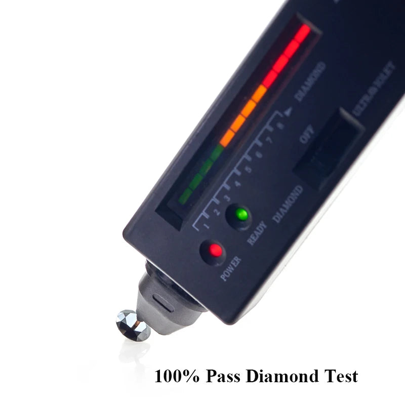 Natural Black Color Moissanite Loose Stone Moissanita Lab Diamond GRA Certified Moissanite Gemstone Pass Diamond Tester