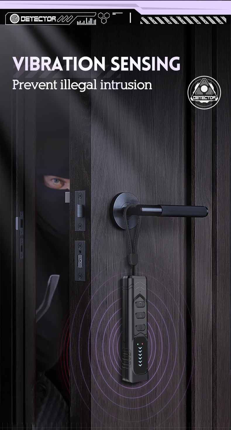 Smart camera detector, anti-eavesading, anti-stealing, anti-tracking, very suitable for meeting rooms, families, hotels, cars