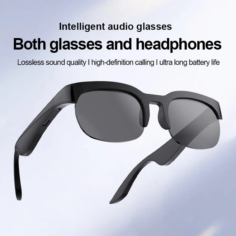 2026 New Smart Glasses Bluetooth Call Voice Assistant Music Outdoor Sport Smartglasses Men Women UV-Protection SunGlasses