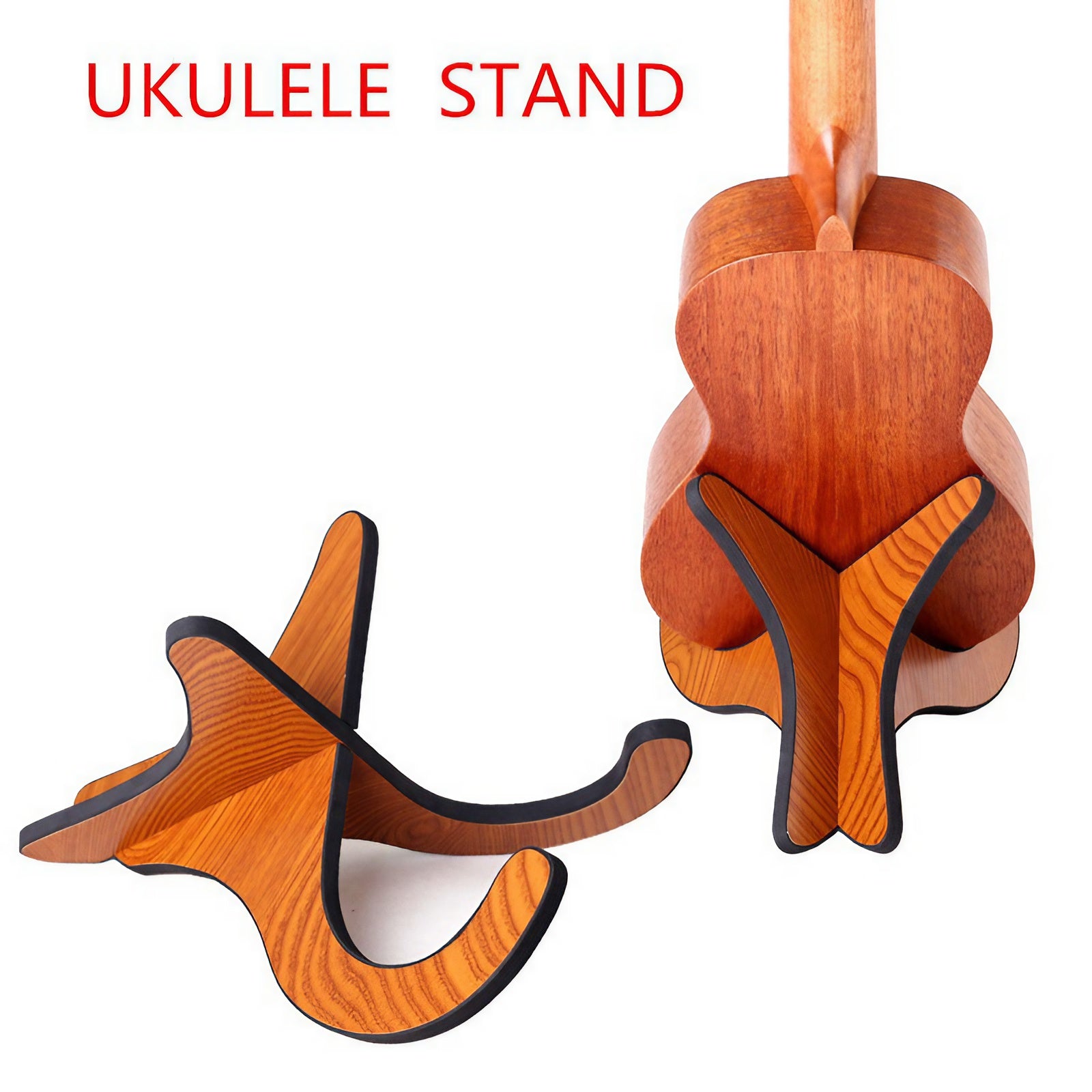NEW Ukulele Holder Stand Guitar Ukulele Stand Wooden Stand Musical Strings Instrument Part Stonego Guitarra Accessories