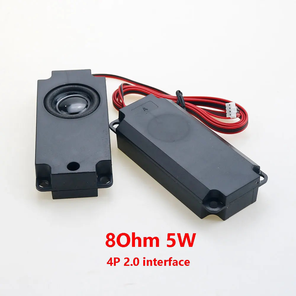 1pair Audio Portable Speakers 4Ohm / 8Ohm 3W / 5W/ 10W Computer Speaker Advertising LCD TV Speakers Loudspeaker Rectangle Speake