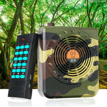 Rechargeable Remote Control Amplifier Professional Small Sound Amplifiers Bait Call Speaker Hunting Tool Sound Amplifier