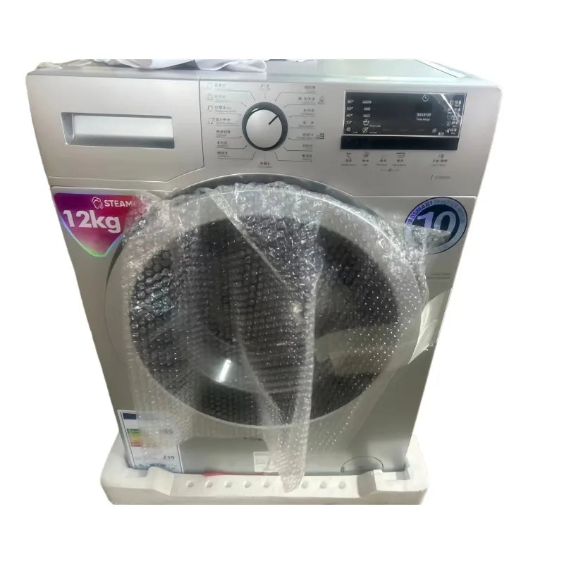 High Quality Fully Automatic Smart Washing Machine 12KG Front-Load Electric Source