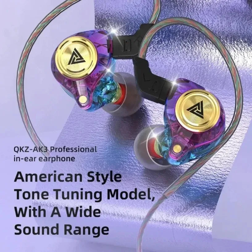 QKZ CK5 FiLe Wired HiFi Earphones