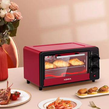 new Konka Small Household 12L Electric Oven Multifunctional Baking Automatic Steam Oven Integrated Table Cake Mini