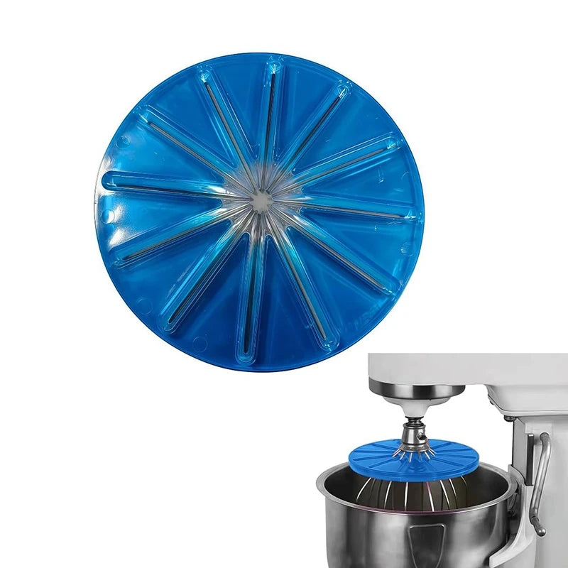 Blender Cream Scraper Accessory, Stand Mixer Heads Scraper, Attachments Wipers For 6-Wire Whisks Anti-Splatter Baffle