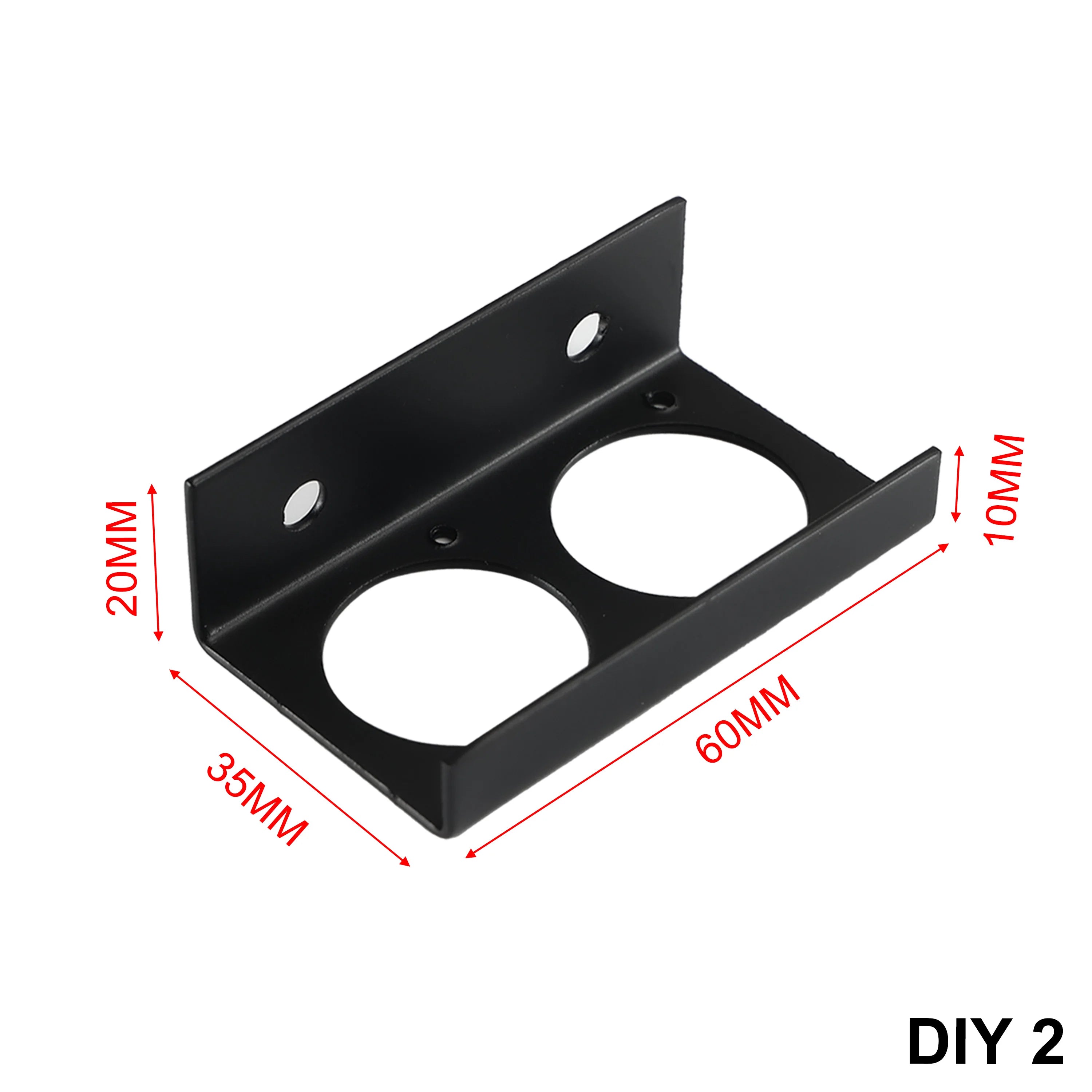 Pro-C DIY PRO Audio Guitar Effect Adaptor Pedal Board Side Port Panel Mount Bracket Kit Accessories