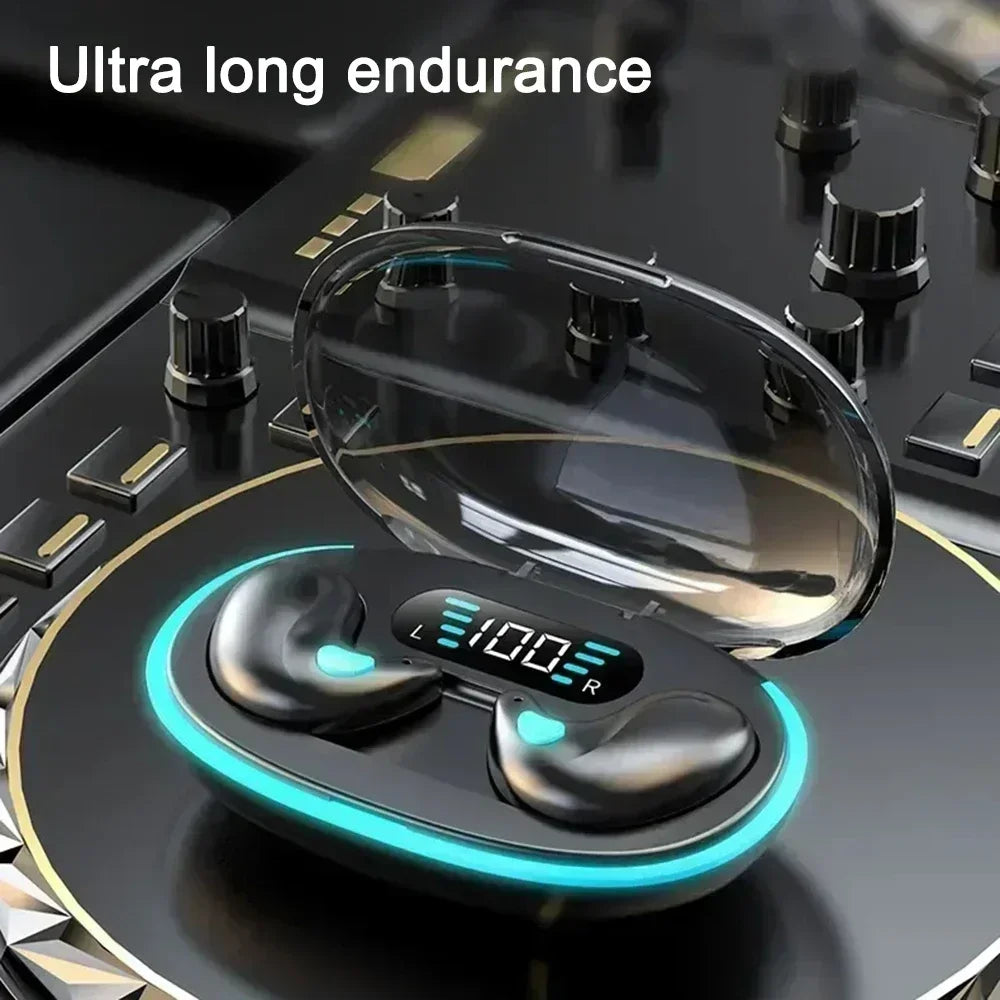 X55 Mini Earphone Wireless Earphone Headphones Noise Reduction Sport Game Sleep Bluetooth 5.3 Earbuds HIFI Stereo Music Headset