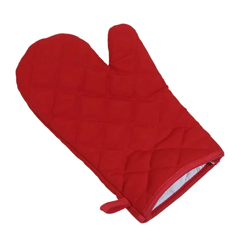 Useful Microwave Oven Gloves Multi-Color Kitchen Cooking Baking Mitts Pot Pad Heat Proof Protected High Temperature Resistant