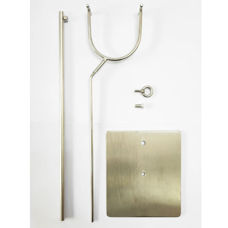 Stainl Steel Metal Stand for Figurines Display Support Six Four Tee Parts Division Action Toys Collectibles Display Sta