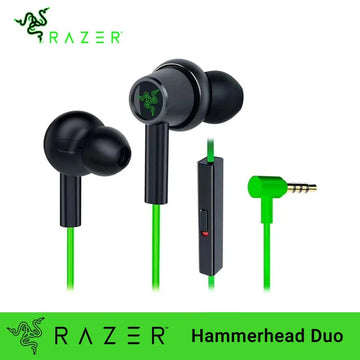 Razer Hammerhead Duo Earphone Compatible with Console High Quanlity Wired Headphones In-ear Wired Earphones