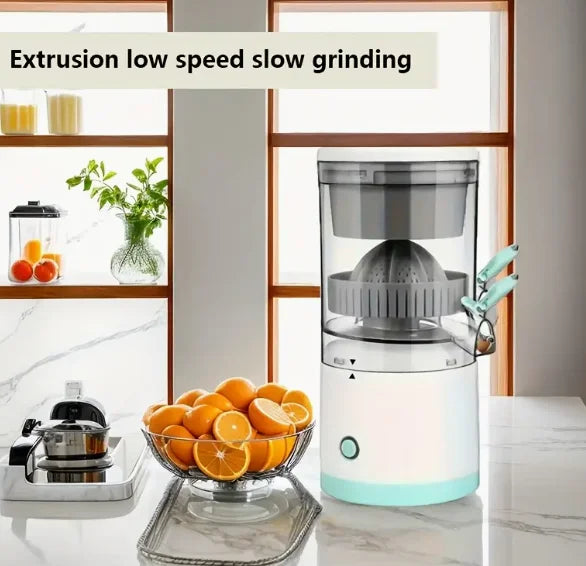 Electric juicer for separating dregs and juice Portable household+orange juice machine Fresh squeezing is super practical.
