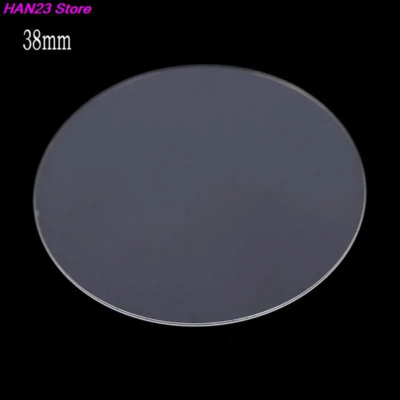 1pcs Universal Round Tempered Glass Protective Film Screen Protector Cover For Smart Watches Smartwatch Smart Accessories