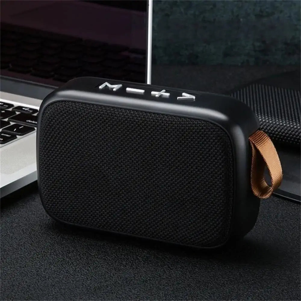 Wireless Mini Bluetooth Speaker with Fabric Design, TF Card Support, 3D Stereo Sound, Designed for Outdoor Use