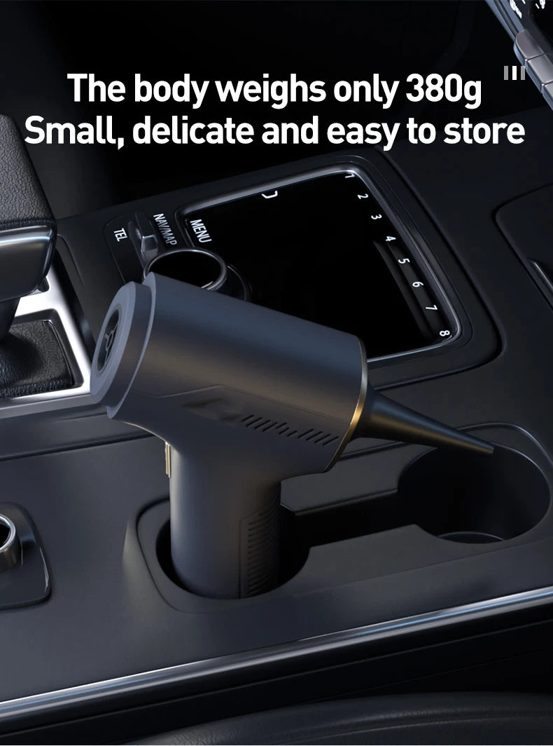 Youpin Car Vacuum Cleaner Powerful Cleaning Machine Strong Suction Handheld For Car Home Portable Wireless Cleaner New Mi