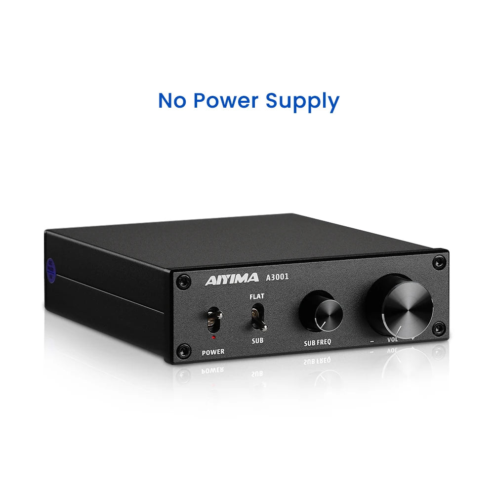 AIYIMA Audio A3001 TPA3255 300W Subwoofer Amplifier HIFI Mono Power Class D Digital AMP for Passive Speaker Home Theater DIY