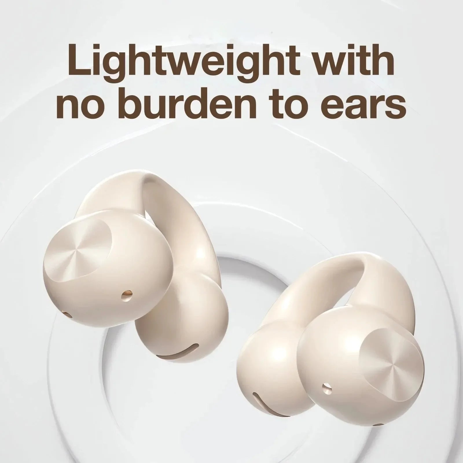 Earring Wireless Earbuds Bluetooth 5.3 Earphone Open Ear Headphones Air Conduction for Sport Running Painless Wearing Headset