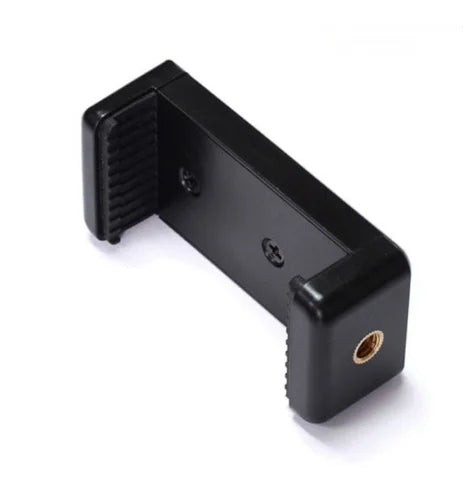 Universal Moblie Phone Clip Bracket Holder Mount 1/4 Screw Hot Shoe Phone Clip Tripod Monopod Stand for iPhone Samsung Xiaomi