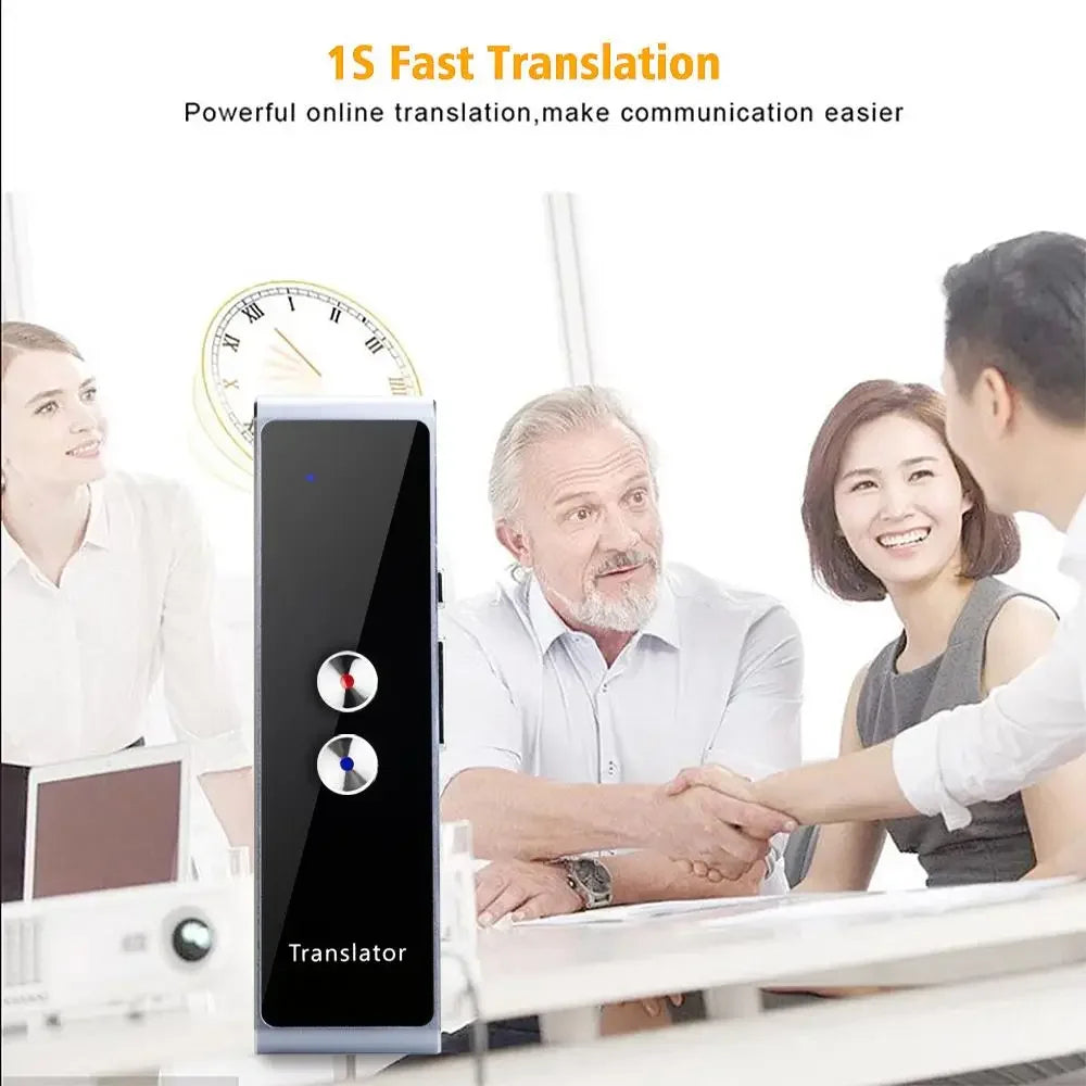 Wireless Voice Translate 40 Languages Multi Smart Instant Translated 2 Way Real Time Voice Translator for Business Travel Study