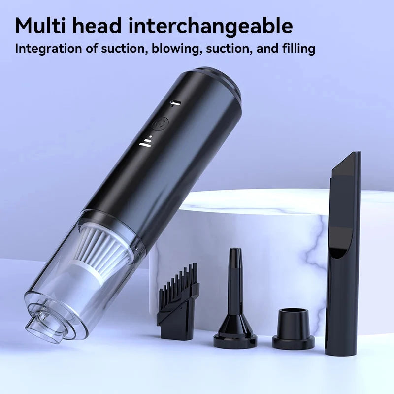 New Car Vacuum Cleaner Wholesale Portable Wireless Handheld Mini Blower 4-in-1 Car Vacuum Home & Car Use Accessories