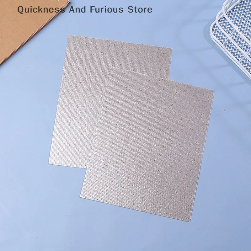 【TO】5Pcs Microwave Oven Repairing Part 150x120mm Mica Plates Sheets For Microwave Ovens Hair Dryers Toasters Heaters